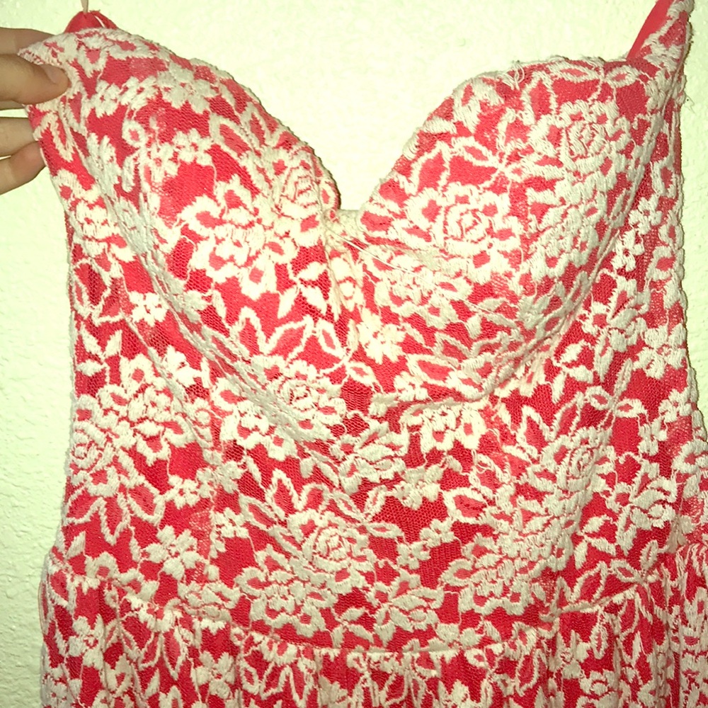 Floral lace dress